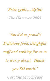 Feast Fine Catering Quote